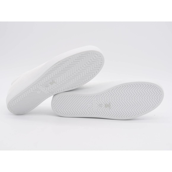 Rothy's Lace Up Sneakers Womens 9 White Recycled Knit Low Top Casual Shoes - Picture 11 of 11